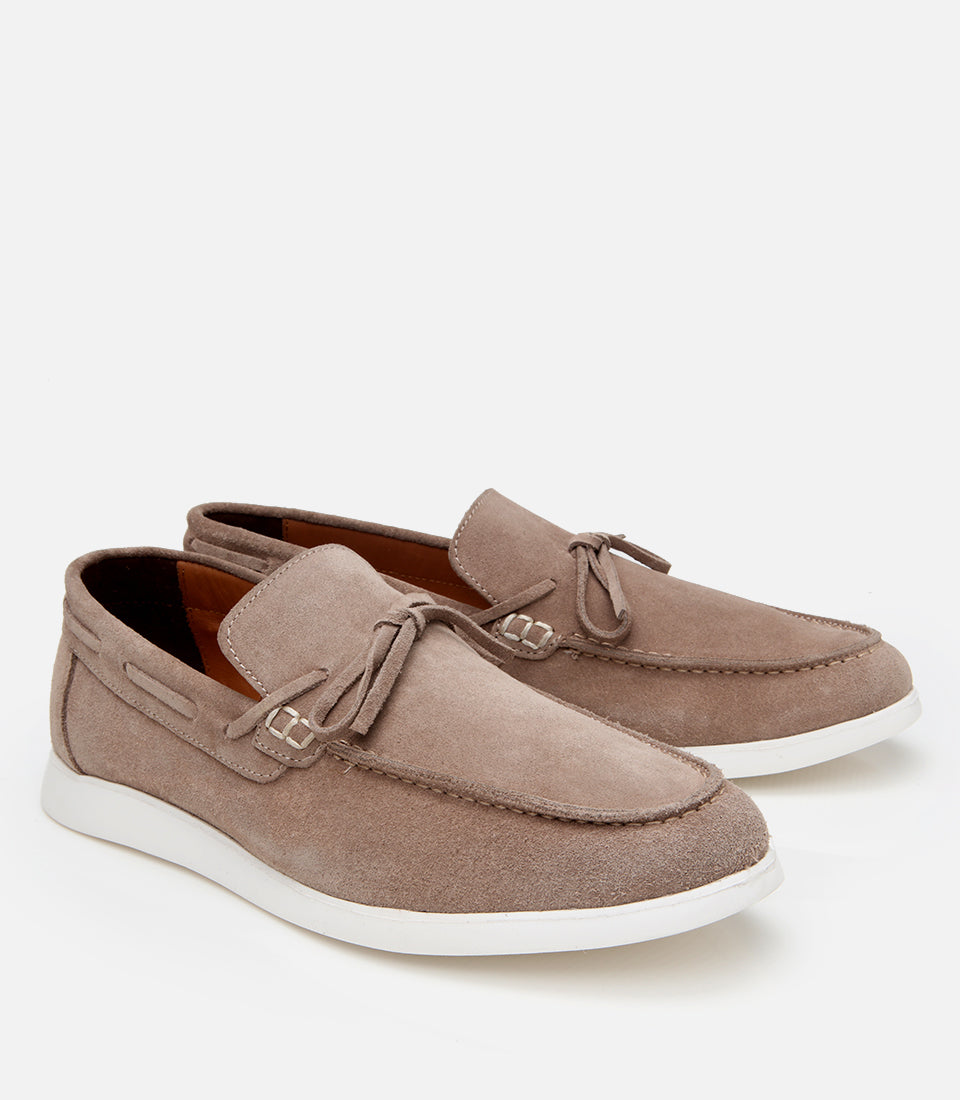 Men's Suede Sneakers - Mink