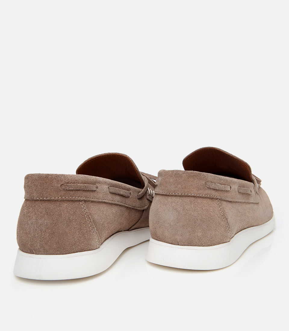 Men's Suede Sneakers - Mink