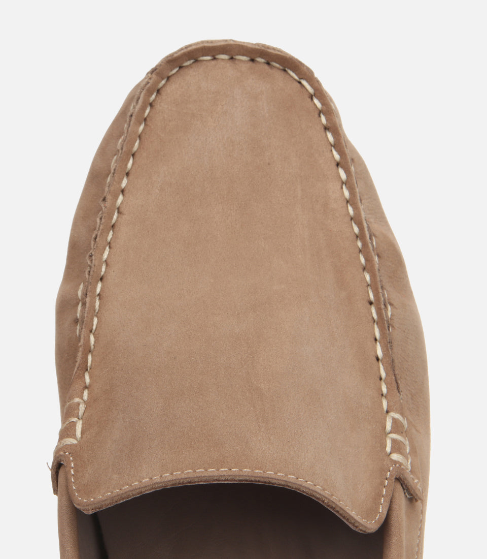 Men's Suede Loafer - Mink