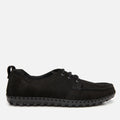 Men's Suede Trainers - Black