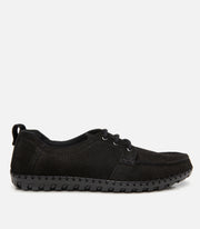 Men's Suede Sneakers - Black