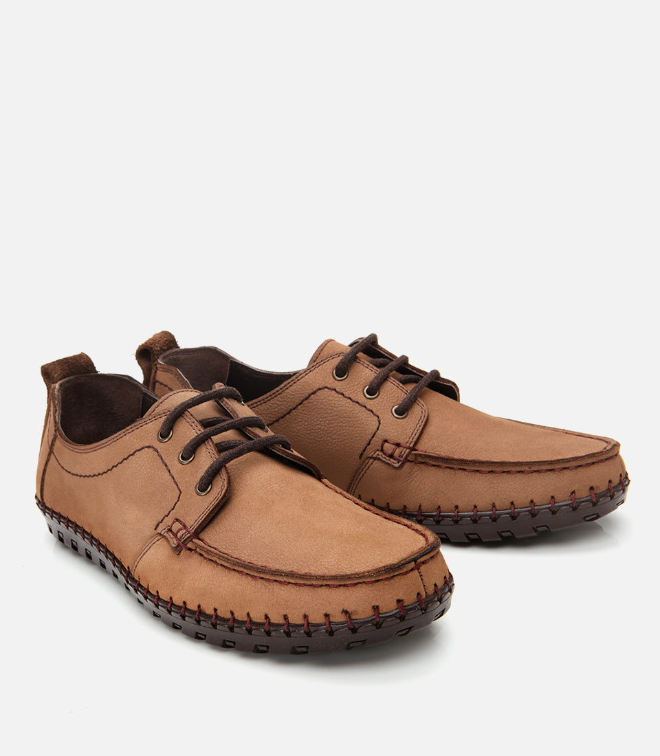 Men's Suede Sneakers - Mink