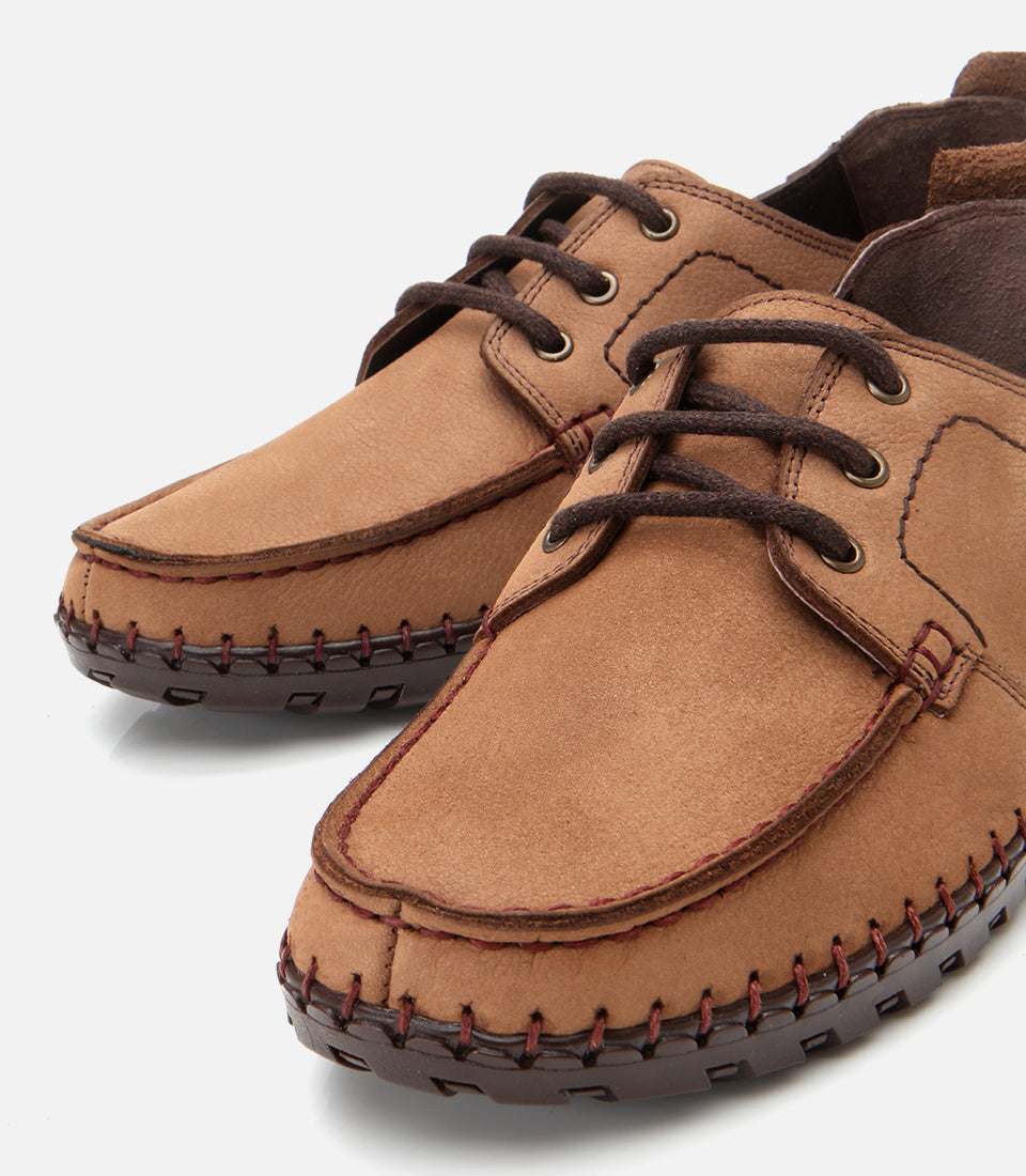 Men's Suede Sneakers - Mink