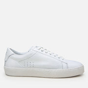 Men's Leather Sneakers - White