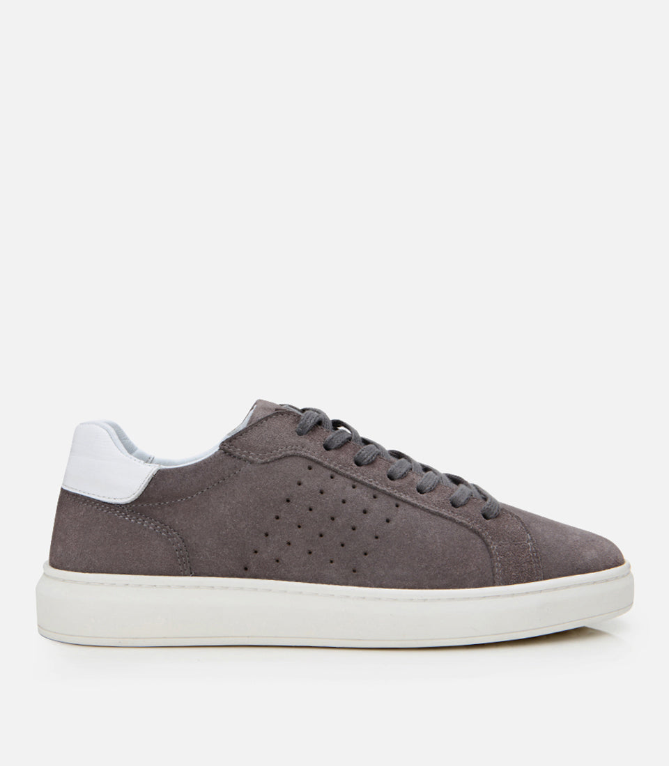 Men's Suede Sneakers - Grey