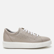 Men's Leather Sneakers - Grey