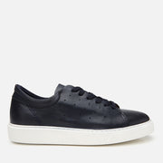 Men's Leather Sneakers - Navy