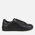 Men’s Genuine Leather Casual Trainers - Black