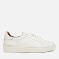 Men’s Genuine Leather Casual Trainers - White