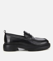 Men's Leather Loafer - Black