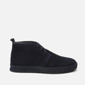 Men’s Genuine Leather Suede Casual Boots - Navy