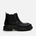 Men's Genuine Leather Boots - Black