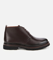 Men’s Leather Classic Lace-Up Boots - Brown
