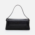 Women's Genuine Leather Bag Shoulder Tote - Black