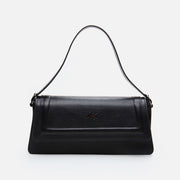 Women’s Genuine Leather Shoulder Tote - Black
