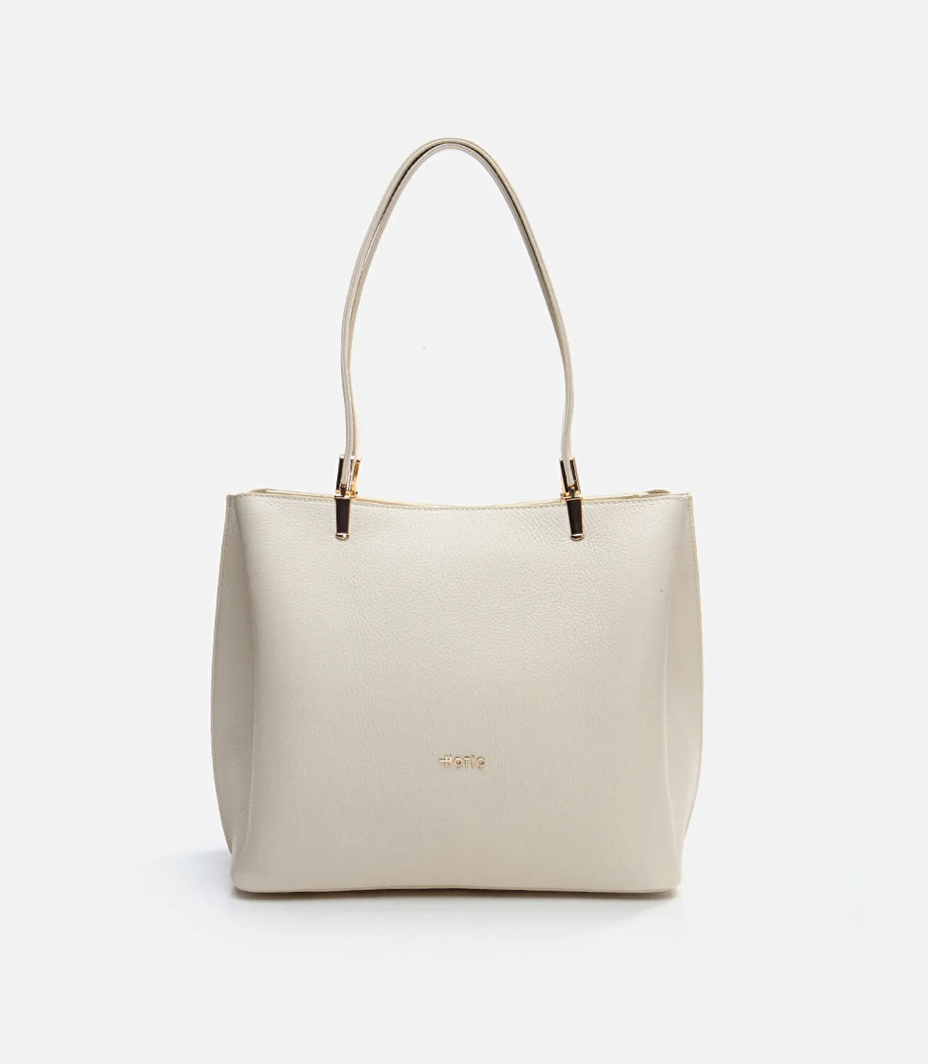 Women's Genuine Leather Bag - Taupe