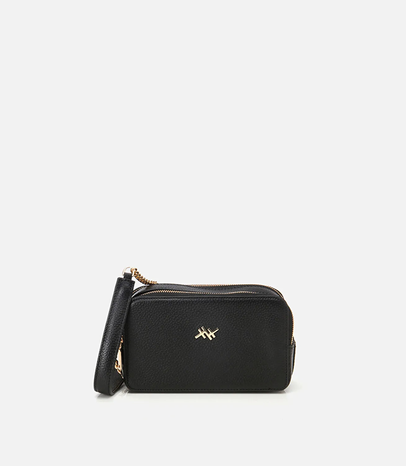 Women's Leather Mini Bag - Black