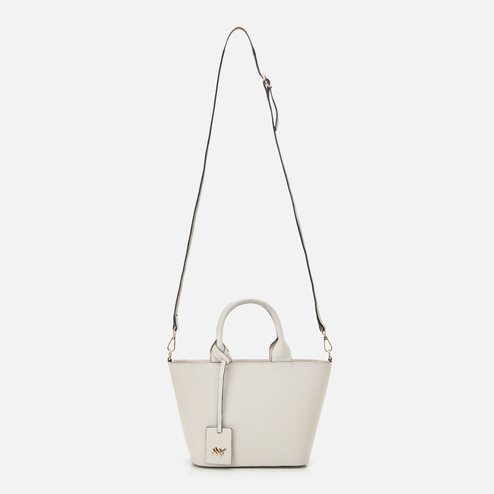 Women’s Genuine Leather Bag - Beige