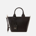 Women’s Genuine Leather Handbag - Brown
