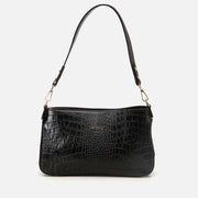 Women’s Leather Shoulder Bag - Black
