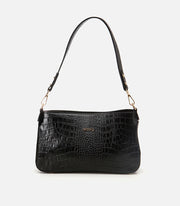 Women’s Leather Shoulder Bag - Black
