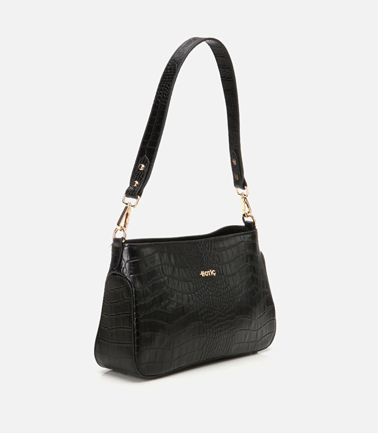 Women’s Leather Shoulder Bag - Black