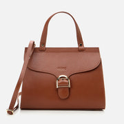 Women’s Leather Shoulder Bag - Tan