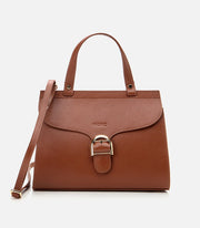 Women’s Leather Shoulder Bag - Tan