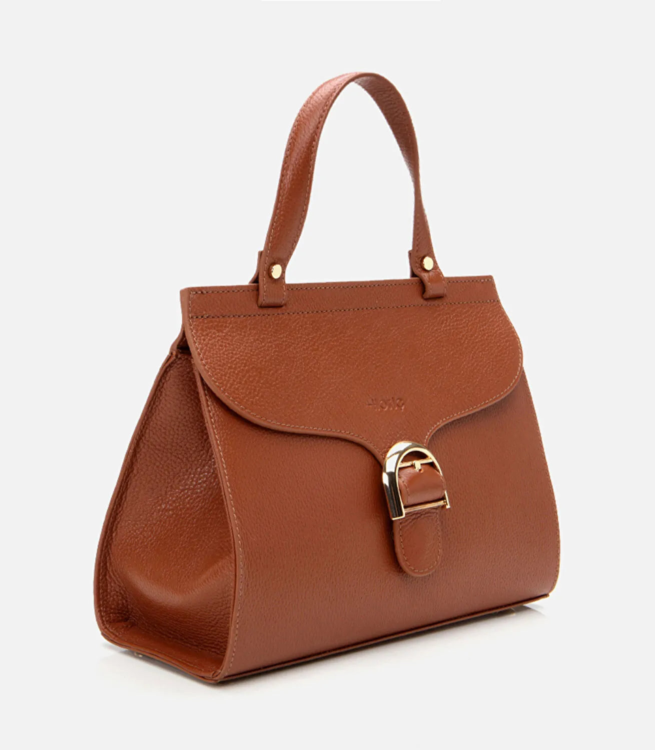 Women’s Leather Shoulder Bag - Tan