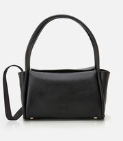 Women’s Leather Shoulder Bag - Black