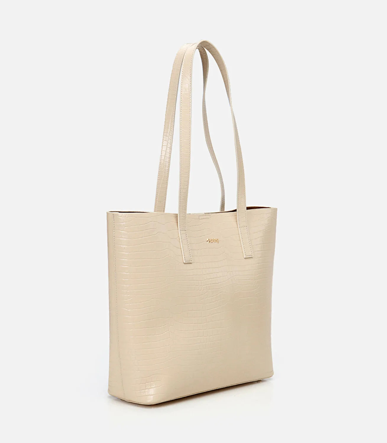 Women’s Leather 2-in-1 Tote & Clutch - Ecru