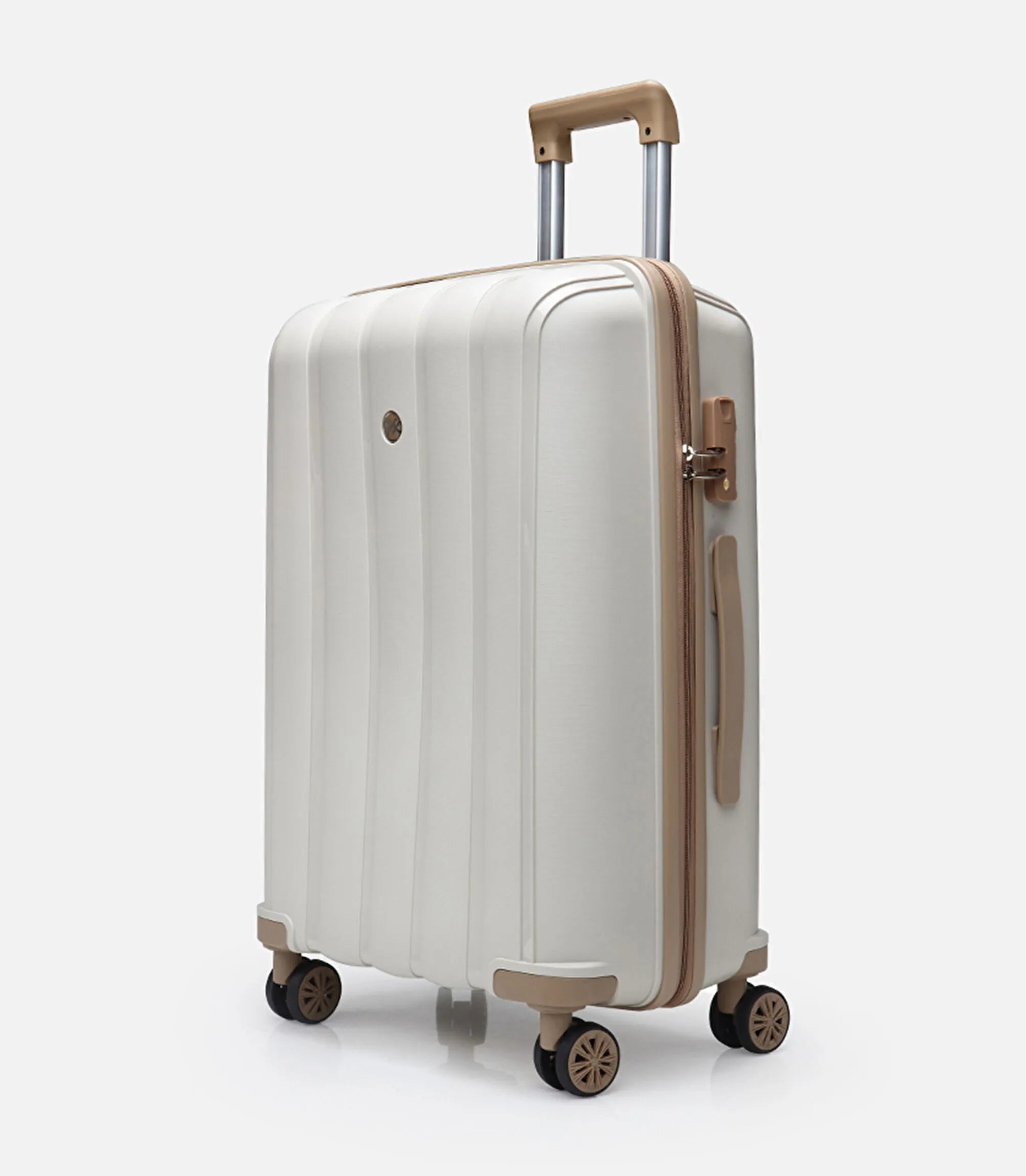 Medium Suitcase - Ecru